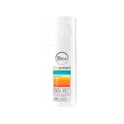 Be+ Skinprotect Piel Grasa SPF 50+ - Protector solar para piel acneica Be+ Skinprotect Piel Grasa SPF 50+ - Protector solar para piel acneica