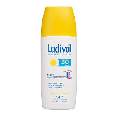 Ladival Protector Solar Spray Transparente FPS30+ 150 ml Ladival Protector Solar Spray Transparente FPS30+ 150 ml