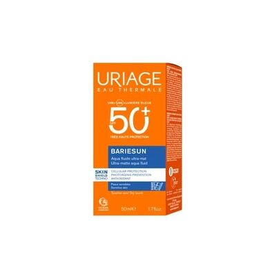ORYZA Uriage Bariesun Aqua Fluido Ultra-Mat Tacto Seco SPF50 50 ml ORYZA Uriage Bariesun Aqua Fluido Ultra-Mat Tacto Seco SPF50 50 ml