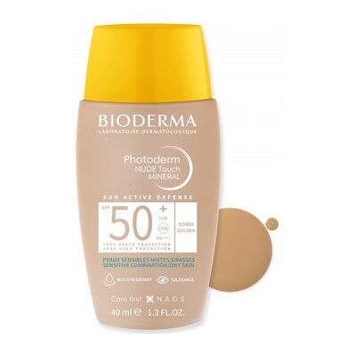 Bioderma Photoderm Nude Touch Mineral Spf50+ Dorado 40 ml Bioderma Photoderm Nude Touch Mineral Spf50+ Dorado 40 ml