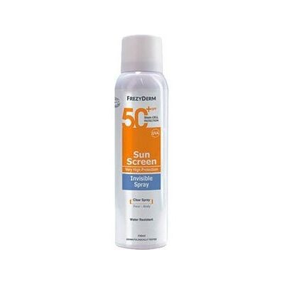 FREZYDERM Sun Screen Spray Invisible SPF50+ 150 ml FREZYDERM Sun Screen Spray Invisible SPF50+ 150 ml