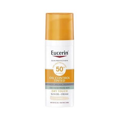 Eucerin Sun Oil Control Dry Touch Gel-Crema Tono Claro SPF50+ 50ml Eucerin Sun Oil Control Dry Touch Gel-Crema Tono Claro SPF50+ 50ml