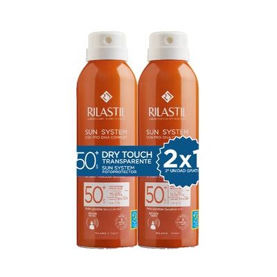 Rilastil Sun System Dry Touch SPF50+ 2x200 ml Rilastil Sun System Dry Touch SPF50+ 2x200 ml