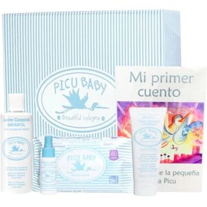 Picu Baby Infantil Caja Rayas Azul New 5uds