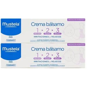 Mustela Pack Crema Bálsamo 1 2 3 2x50ml