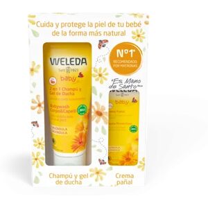 Weleda Baby Pack Champú Gel 200ml + Crema de Pañal 30ml