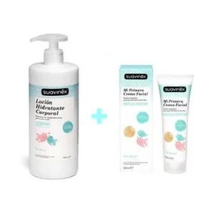 Suavinex Loción Hidratante Corporal 750ml + Crema Facial 50ml