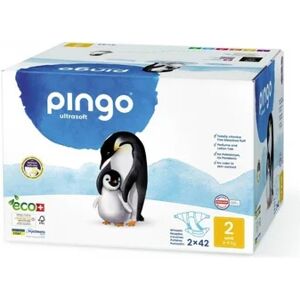 Pingo Pañales Ecológicos T2 Mini 2x42uds