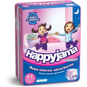 dodot Happyjama pañal infantil T-7 17uds