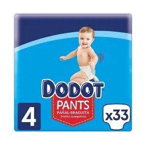 dodot Pañal Braguita Talla 4 9-15Kg 33uds