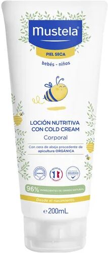 Mustela Leche Corporal Nutritiva al Cold Cream con Cera de Abeja BIO 200ml