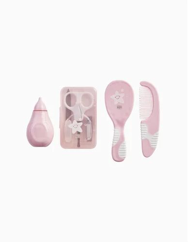 Saro Kit Estuche Aseo Bebé Rosa 0M 1ud