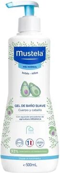 Mustela Gel De Baño Suave Con Aguacate Bio 500ml