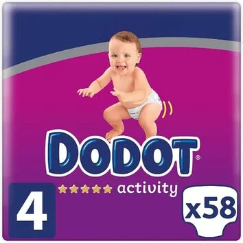 dodot Pañales Activity T4 58uds