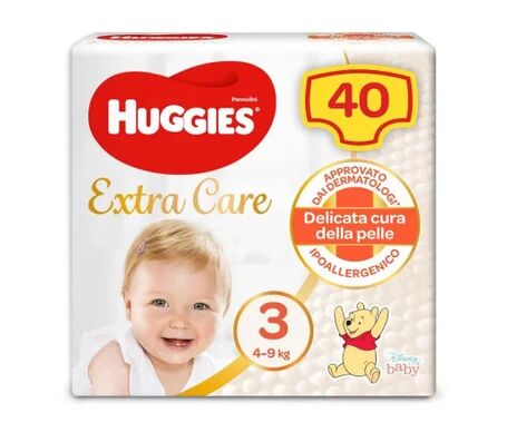 Huggies Extra Care Pañales T-3 40uds