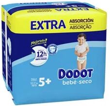 dodot Fraldas Bebé Seco Tamanho 5+ 13-18kg 58 Unidades