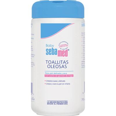 Sebamed Baby Toallitas Oleosas - Toallitas para bebé Sebamed Baby Toallitas Oleosas - Toallitas para bebé