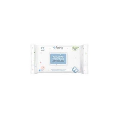 Toallitas Bebé Farline - Naturales, Suaves, 72 Uds Toallitas Bebé Farline - Naturales, Suaves, 72 Uds