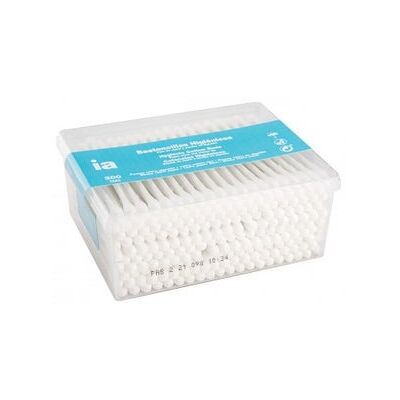 INTERAPOTHEK Bastoncillos Higiénicos 200 uds INTERAPOTHEK Bastoncillos Higiénicos 200 uds