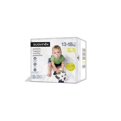 Suavinex Pañales T-5 13-18kg 20 uds Suavinex Pañales T-5 13-18kg 20 uds