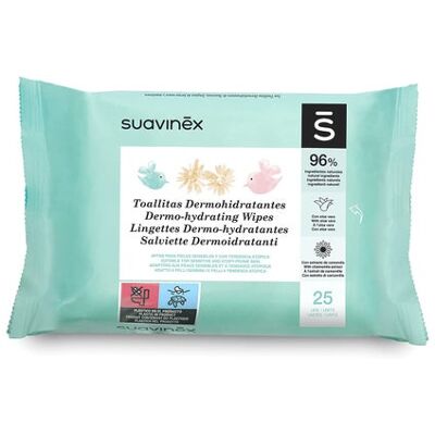Suavinex Toallitas Húmedas Dermohidratantes 25uds Suavinex Toallitas Húmedas Dermohidratantes 25uds