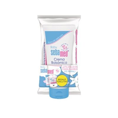Sebamed Crema Balsámica 200ml - Conjunto de Crema y Toallitas Sebamed Crema Balsámica 200ml - Conjunto de Crema y Toallitas
