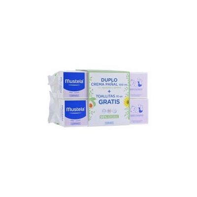 Mustela Crema Pack Duplo Pañal 2 X100 ml + Toallitas 70 uds Mustela Crema Pack Duplo Pañal 2 X100 ml + Toallitas 70 uds