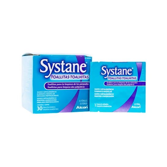SYSTANE Alcon Toallitas 30uds