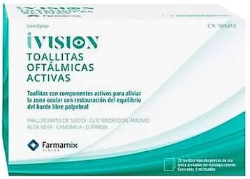 Sensivision Ivision Toallitas Activas 20 U