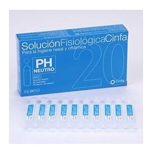 CINFA solución fisiológica 20uds CINFA solución fisiológica 20uds
