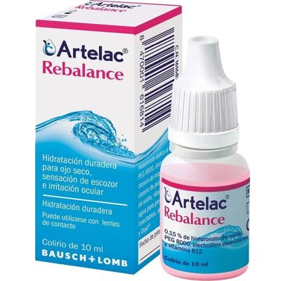 Artelac Rebalance Lágrimas - Alivio de Ojos Secos Artelac Rebalance Lágrimas - Alivio de Ojos Secos