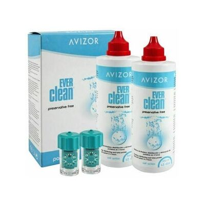 Solución para lentes de contacto Avizor - Fresca y limpia - 2x350ml Solución para lentes de contacto Avizor - Fresca y limpia - 2x350ml