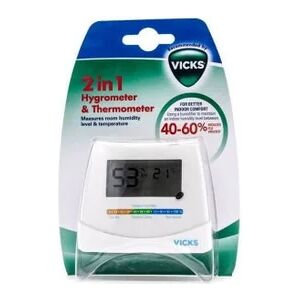 Vicks Higrometro Y Termometro V 70 2 En 1