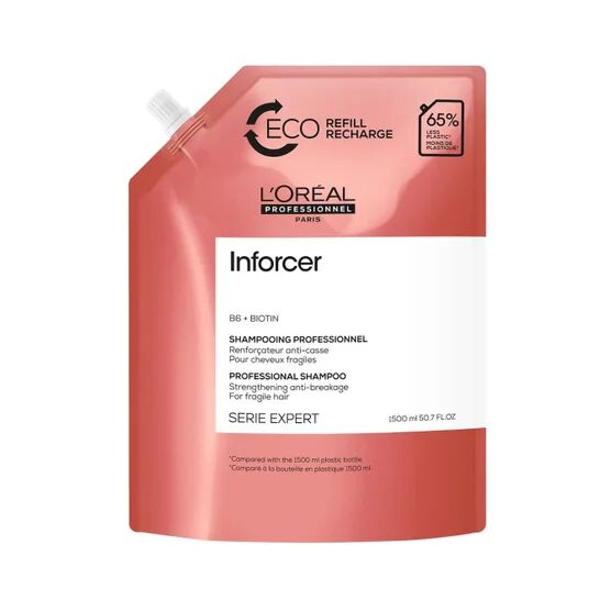 L'Oréal Inforcer Strengthening Anti-Breakage Professional Shampoo Eco Refill 1500ml