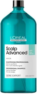 L'Oréal Scalp Advanced Anti-Oiliness Dermo-Purifier Professional Shampoo 1500ml