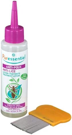 Puressentiel Pack Loción de Tratamiento Antipiojos con peine 100ml