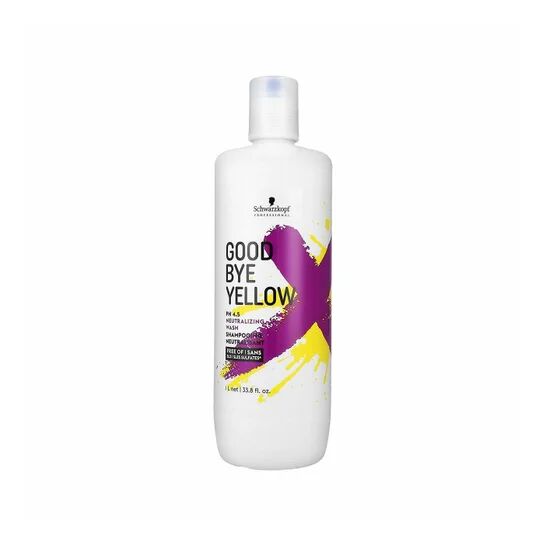 Schwarzkopf Goodbye Yellow Champú 1000ml