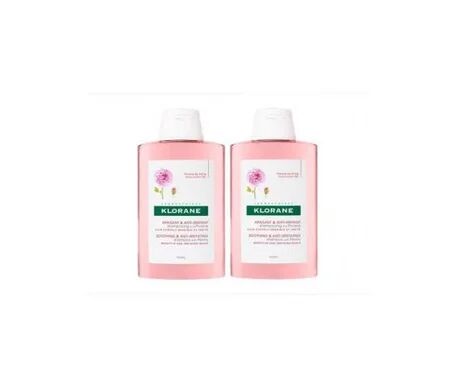 Klorane Champu Peonia 2x400ml