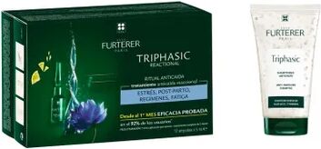 RENE FURTERER René Furterer Triphasic Reactional 12x5ml + Champú Anticaída 50ml