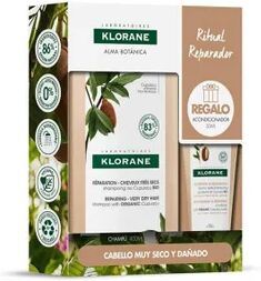 Klorane Champú al Cupuaçu 400ml + Acondicionador al Cupuaçu 50ml