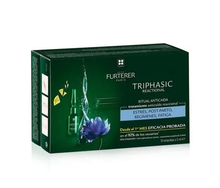 RENE FURTERER René Furterer Triphasic Reactional Tratamiento Anticaída Reaccional 12x5ml