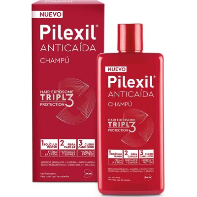 Pilexil Champú Anticaída Triple 275Ml Pilexil Champú Anticaída Triple 275Ml