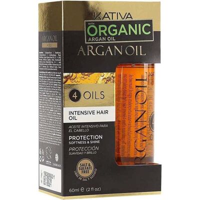 Kativa Argan Oil Aceite Cabello 4 Oils de 60ml Kativa Argan Oil Aceite Cabello 4 Oils de 60ml
