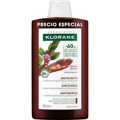 Klorane Champú a la Quinina Anticaída Cabello Debilitado 400 ml Klorane Champú a la Quinina Anticaída Cabello Debilitado 400 ml