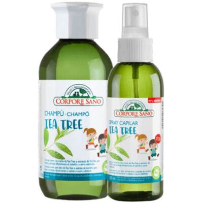 Corpore Sano Pack Tea Tree Champú + Spray Capilar Corpore Sano Pack Tea Tree Champú + Spray Capilar