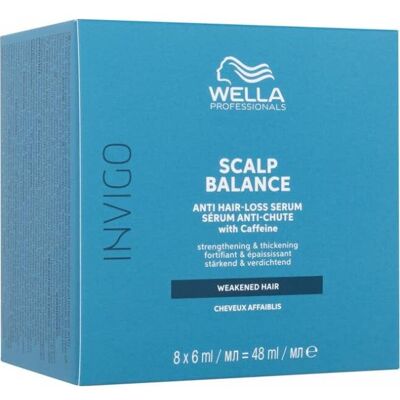 Wella Professionals Care Invigo Scalp Balance Suero Anticaída (8 x 6ml) Wella Professionals Care Invigo Scalp Balance Suero Anticaída (8 x 6ml)