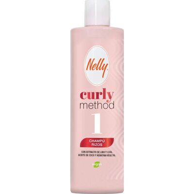 Nelly Champú Rizos 400ml - Champú para Cabello Rizado Nelly Champú Rizos 400ml - Champú para Cabello Rizado