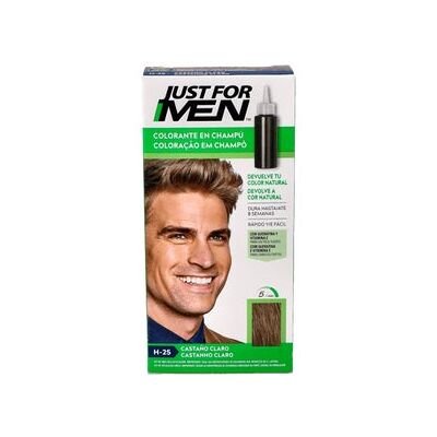 Just For Men champú colorante castaño claro 30ml Just For Men champú colorante castaño claro 30ml