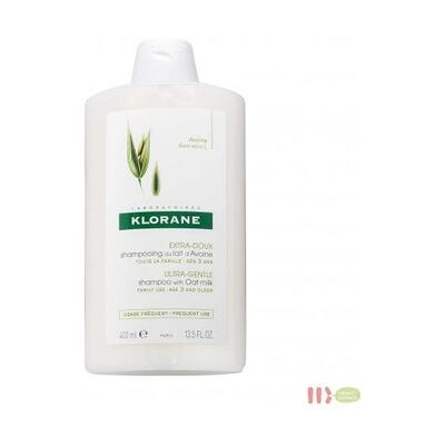 Champú suave de leche de avena Klorane - Pack 2 x 400ml Champú suave de leche de avena Klorane - Pack 2 x 400ml