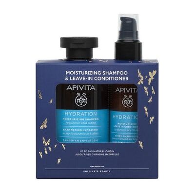 Champú Hidratante Apivita y Acondicionador sin Enjuague - Kit de Cuidado Capilar Champú Hidratante Apivita y Acondicionador sin Enjuague - Kit de Cuidado Capilar